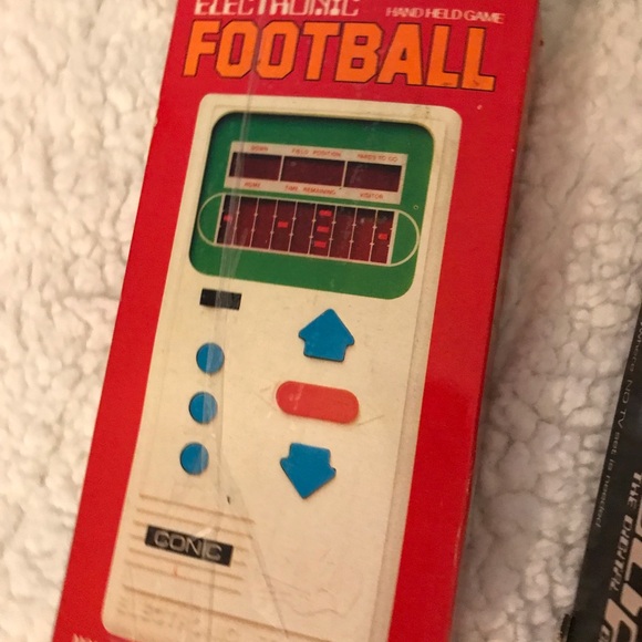 Blip Football Handheld Game - lot nfl
